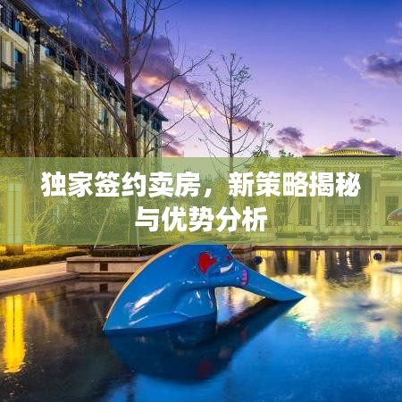 獨家簽約賣房，新策略揭秘與優(yōu)勢分析