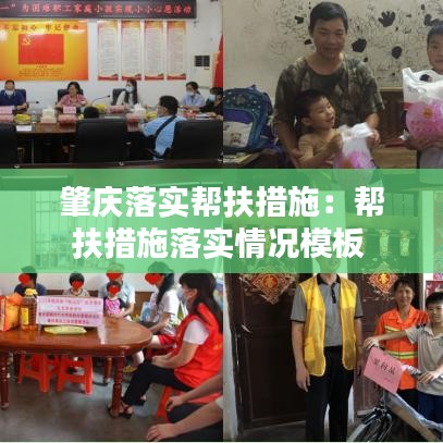 肇慶落實幫扶措施：幫扶措施落實情況模板 