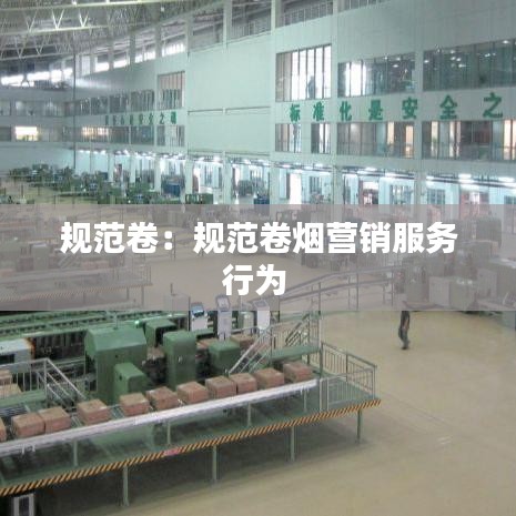 規(guī)范卷：規(guī)范卷煙營銷服務(wù)行為 