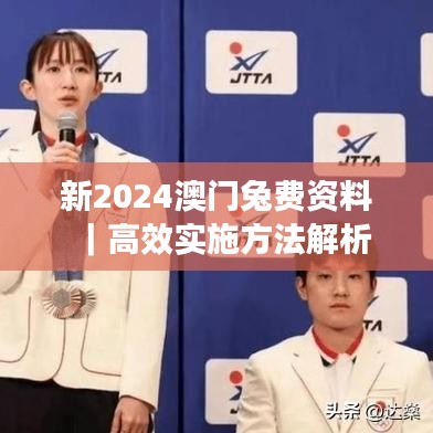 新2024澳門(mén)兔費(fèi)資料｜高效實(shí)施方法解析