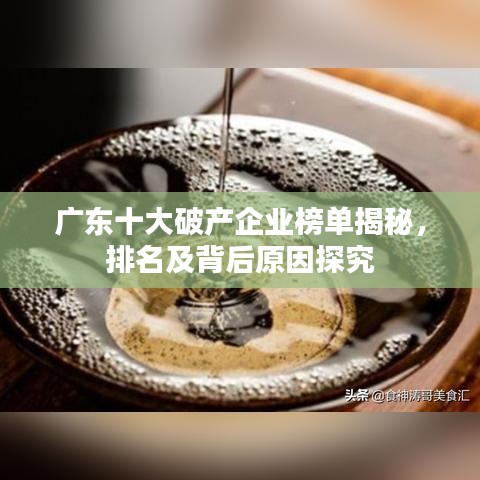 廣東十大破產(chǎn)企業(yè)榜單揭秘，排名及背后原因探究