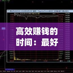 高效賺錢的時間：最好的賺錢方法是哪個 