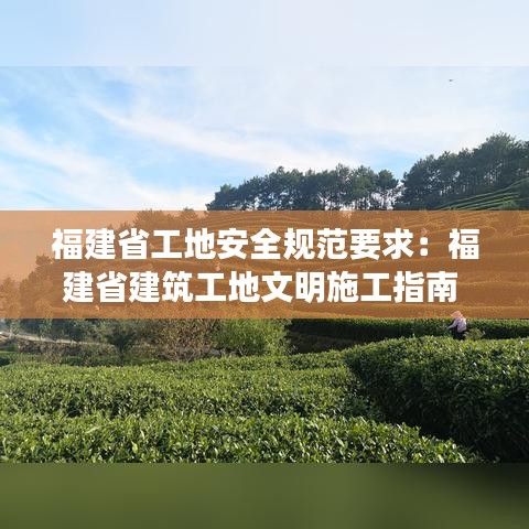 福建省工地安全規(guī)范要求：福建省建筑工地文明施工指南 