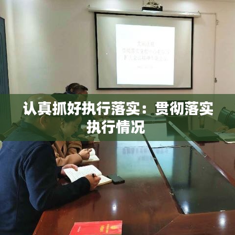 認(rèn)真抓好執(zhí)行落實(shí)：貫徹落實(shí)執(zhí)行情況 