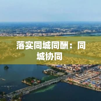 落實同城同酬：同城協(xié)同 