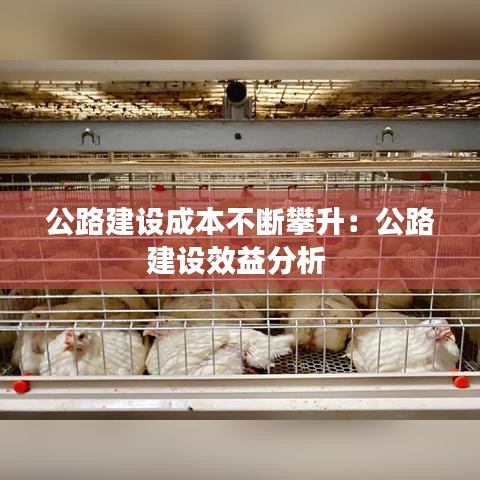 公路建設(shè)成本不斷攀升：公路建設(shè)效益分析 