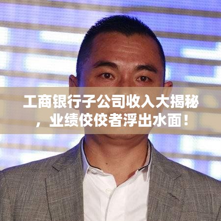 工商銀行子公司收入大揭秘，業(yè)績(jī)佼佼者浮出水面！
