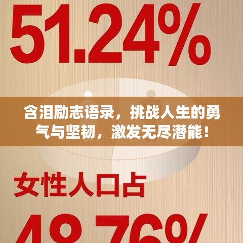 含淚勵志語錄，挑戰(zhàn)人生的勇氣與堅韌，激發(fā)無盡潛能！