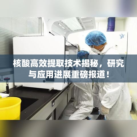 核酸高效提取技術(shù)揭秘，研究與應(yīng)用進(jìn)展重磅報(bào)道！
