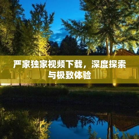 嚴(yán)家獨(dú)家視頻下載，深度探索與極致體驗(yàn)