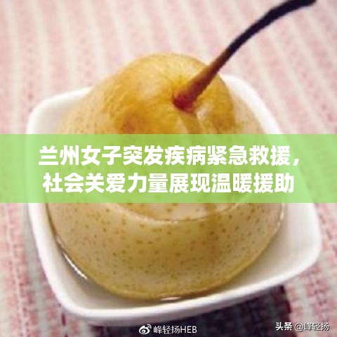 蘭州女子突發(fā)疾病緊急救援，社會(huì)關(guān)愛力量展現(xiàn)溫暖援助