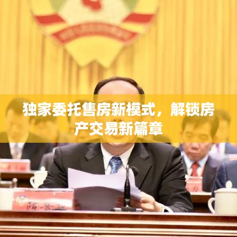獨(dú)家委托售房新模式，解鎖房產(chǎn)交易新篇章