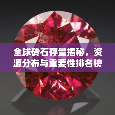 全球磚石存量揭秘，資源分布與重要性排名榜單！