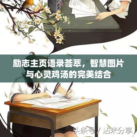 勵志主頁語錄薈萃，智慧圖片與心靈雞湯的完美結(jié)合