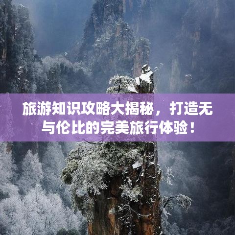 旅游知識(shí)攻略大揭秘，打造無(wú)與倫比的完美旅行體驗(yàn)！