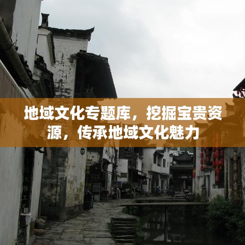 地域文化專題庫，挖掘?qū)氋F資源，傳承地域文化魅力