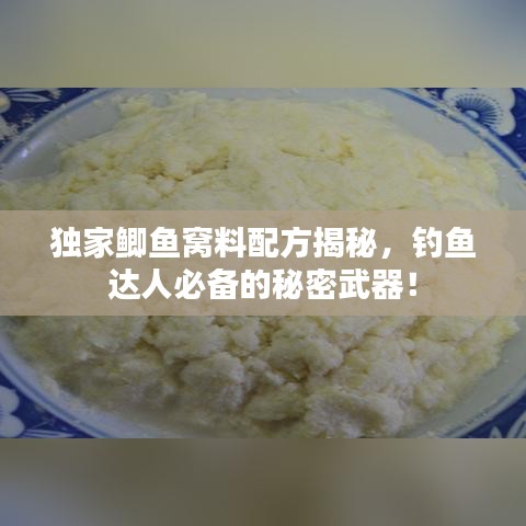 獨(dú)家鯽魚窩料配方揭秘，釣魚達(dá)人必備的秘密武器！