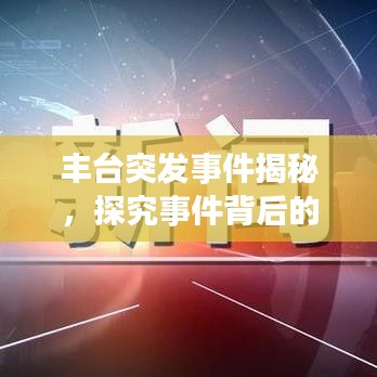 豐臺突發(fā)事件揭秘，探究事件背后的真相