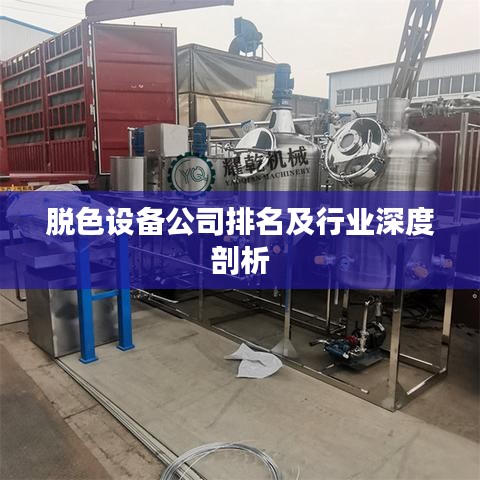 脫色設備公司排名及行業(yè)深度剖析