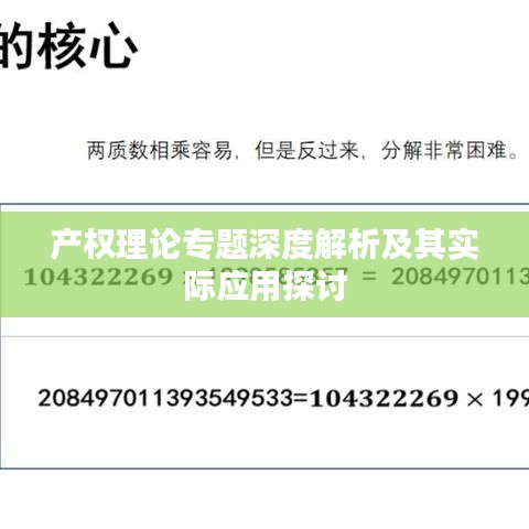 產(chǎn)權(quán)理論專(zhuān)題深度解析及其實(shí)際應(yīng)用探討