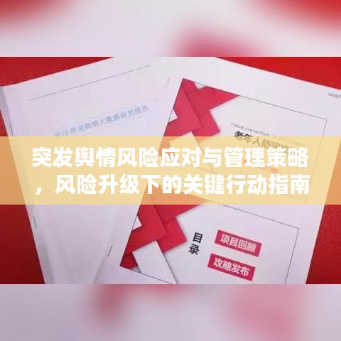 突發(fā)輿情風(fēng)險(xiǎn)應(yīng)對(duì)與管理策略，風(fēng)險(xiǎn)升級(jí)下的關(guān)鍵行動(dòng)指南